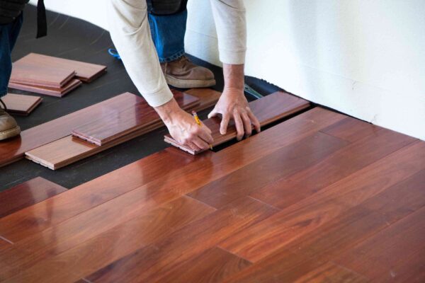 What a King Flooring hardwood project looks like
